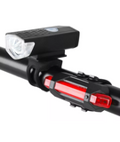 Kit Lanterna E Farol Bicicleta Luz Ultra Led A Prova D'água