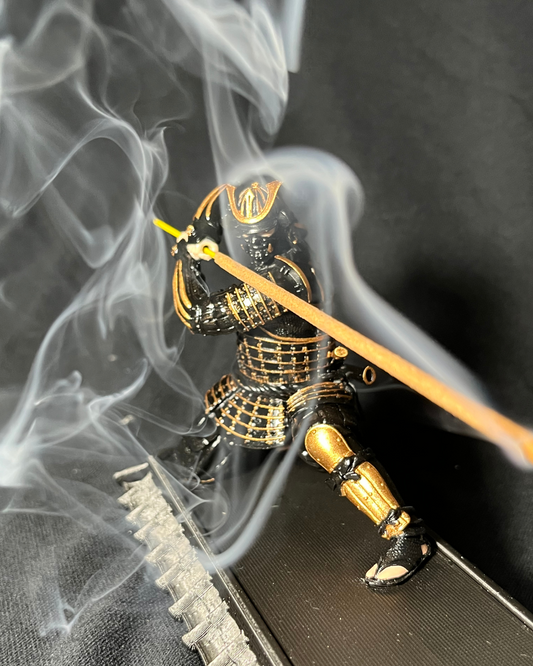 Incensário Samurai + Porta Incenso