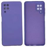 Capinha de celular Samsung A12 M12 Fina Em Silicone Macia Com Proteção Da Câmera Case